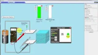 PHET Simulation:   The Capacitor and Its Dielectric