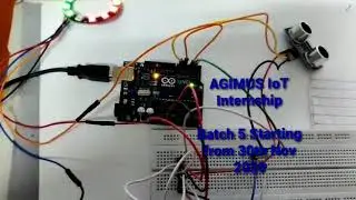 Social Distancing Indicator Device #internships #informationtechnology #iottechnology #iotinternship
