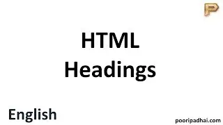 HTML Headings