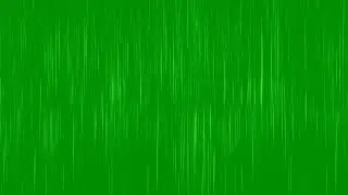 FREE Nonstop Rain Effect Green Screen