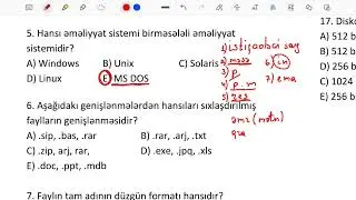 İnformatika | Mövzu 5 | Əməliyyat Sistemi
