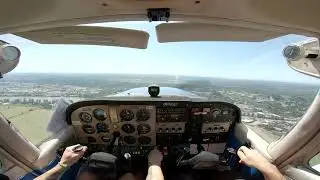 Circuito de Tráfego Cessna 172 - no Canadá