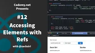 React: Accessing Elements with Refs - [012]