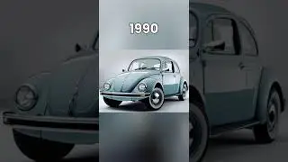 Evolution of Volkswagen Beetle (1940~2022) 
