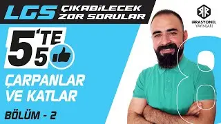 LGS 2023'DE HEDEF 5TE5 - Çarpanlar Ve Katlar - Bölüm 2