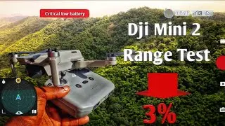 dji mini 2 RANGE TEST TO LOW BATTERY