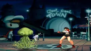 Mars People (me) vs Tifa Lockhart MUGEN BATTLE