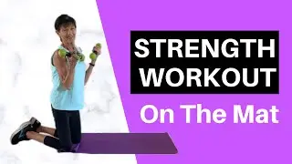 20 Minute FLOOR WORKOUT To Build Strength - Senior Fitness