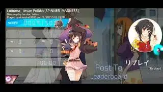 opsu. Spin Maps, my personal best