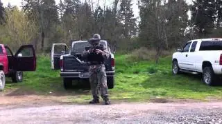 GOG G1 Pinokio Hopper Paintball silencer test 4.1