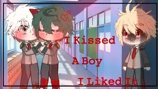 |•I Kissed a boy I like it |•Meme•|•BNHA•MHA•|•bkdk angst?•|•Todoroki & Deku•|