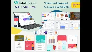 Most Useful Bootstrap Admin Dashboard – WebkitX Admin Template