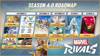 Marvel Rivals Season 4 Roadmap Preview