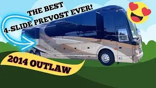 Could This Luxury RV Bus Be Any Nicer? 2014 Outlaw Prevost H3