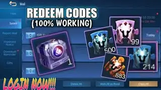 NEW ML REDEMPTION CODE!!!! (2020) | MLBB