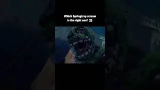 Which Springtrap scream is the right one? 👀 The Animatronic in Dead by Daylight! 