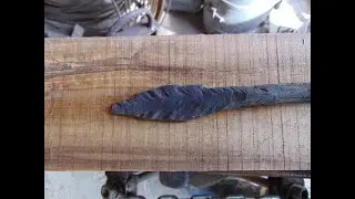 How to forge a simple leaf
