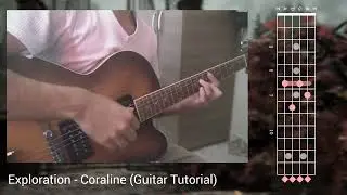 Exploration - Coraline Soundtrack (Guitar Tutorial)