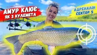 Амур клює як з кулемета. Рибалка на водоймі Адреналін, сектор 5.