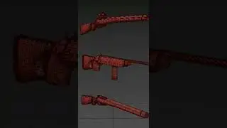 Gun modeling in 3dsmax 