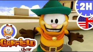 🐱 Garfield|Funny Adventures and Prankster Robots! 🤖|Compilation of funny episodes