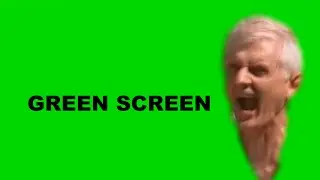 Old Man Barking HD green screen funny