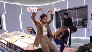 chinese girl tape gagged behind scene