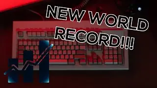 I Got the NEW TYPING WORLD RECORD!!