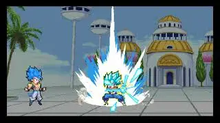 Vegetto ssg blue VS Gogeta ssg blue Z legends 2 #zlegends #dbs