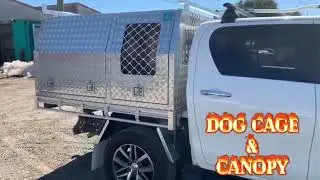 Toyota Hilux Tray and Canopy Setup -  MW Toolbox Canopy Trailer Centre QLD
