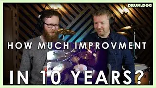 10 Years of Drumming Progress On the Same Song! | Drum Dog