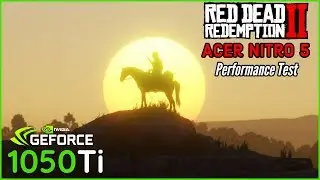 Red Dead Redemption 2 - GTX 1050 TI Acer Nitro 5 Benchmark FPS Test (All Settings)