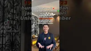 Yuk gas segera daftar SEMMABA #unej 2023 🫴🫴 #universitasjember #shorts #shortsvideo