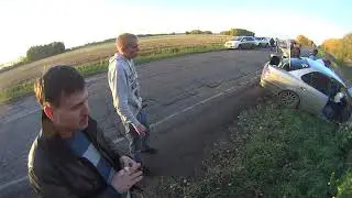 Жесть!! Дтп омск,один 30 км/ч другой 60 и вот что!!!!