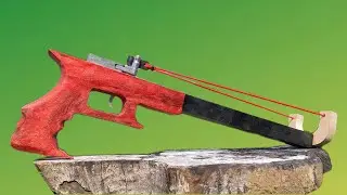 DIY SLINGSHOT - Best For Defense #handmade #amazing #diy #craft