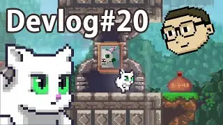 Neat Games Devlog #20 - Super Neat Cat Portrait! and more progress~