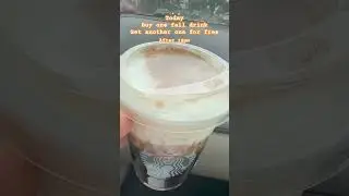 Starbucks deals - pumpkin coffee - cold brew - buy one get one free only fall drink
