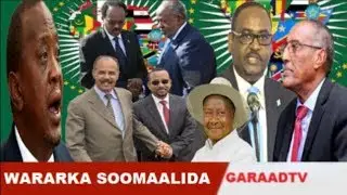 Wararka: UJeedka Qarsoon Ee Safarka Farmajo, Jawabta S/Land Ee P/Land