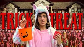 Trick or Treating at Fraternities