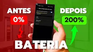 APRENDA ISSO e acabe com o VILÃO da BATERIA E TRAVAMENTOS do seu celular de uma vez EM 2024!