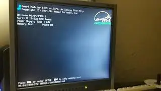 Winfast A180BT Video BIOS screen