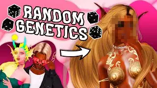 random genetics challenge took a WILD turn 🧬😳| the sims 4