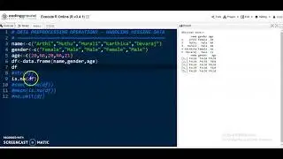 #7 Missing Data | Handling missing data in R | Data preprocessing in R | Dataframe in R for beginner