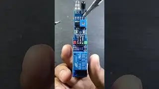 IR Sensor Project | IR Sensor With Relay Module 