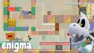 enigma (Mario Maker 2) by OpiXel