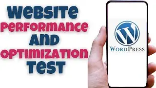 Website Performance and Optimization Test