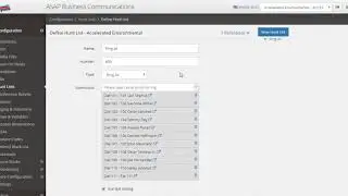 Creating Huntlists
