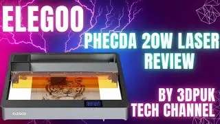 Elegoo Phecda 20w laser review #laser #elegoo