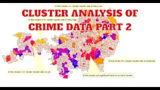 Cluster Analysis of Crime Data Part 2