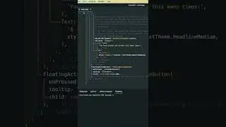 Flutter - Create Your First Native Mobile App for Android & iOS Platform 